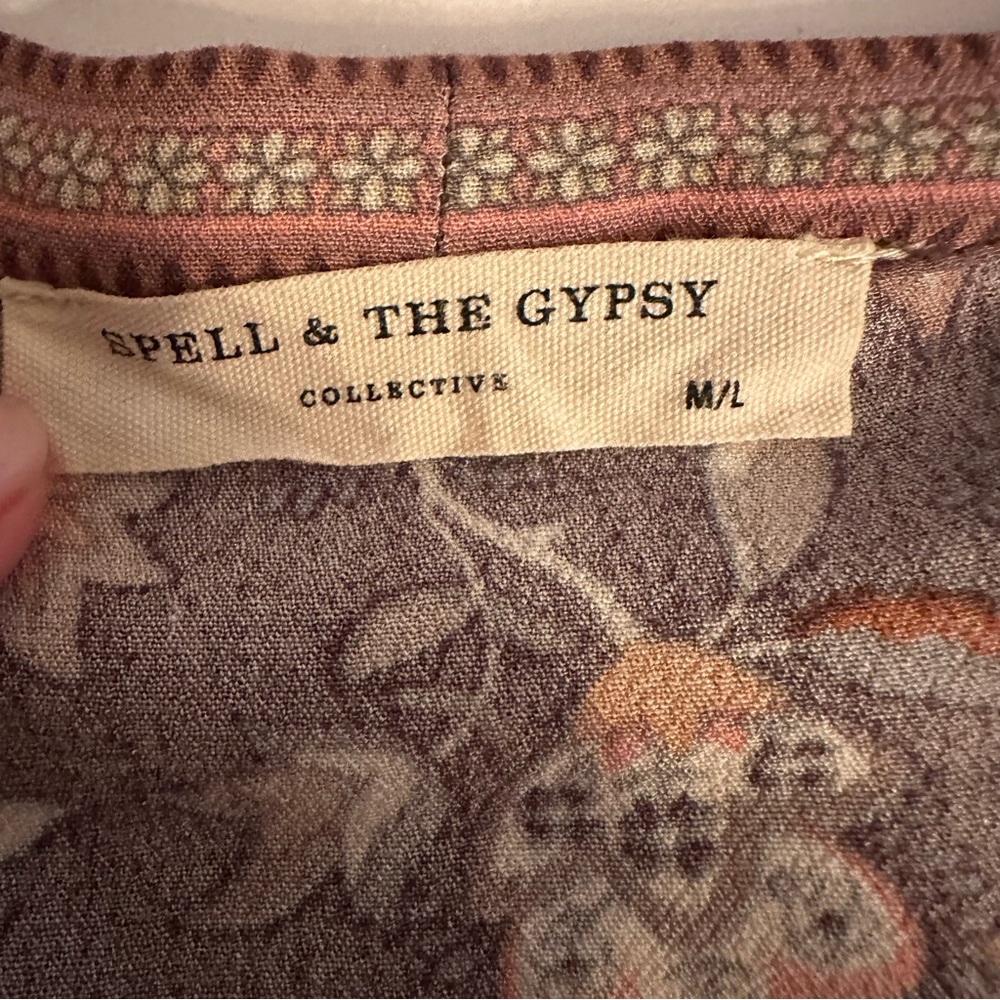 Spell & The Gypsy Portobello Road Duster in Nightshade 
Size M/L - Picture 9 of 13